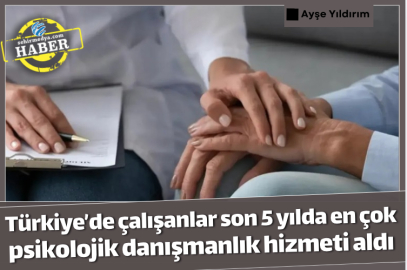 Türkiye’de çalışanlar son 5 yılda  en çok psikolojik danışmanlık hizmeti aldı