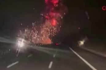 F-16 savaş uçağının düştüğü anlar ortaya çıktı