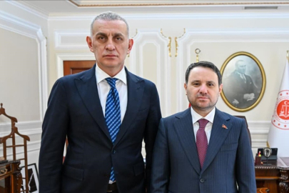 TFF Başkanı Hacıosmanoğlu, Adalet Bakanı Gürlek'i ziyaret etti