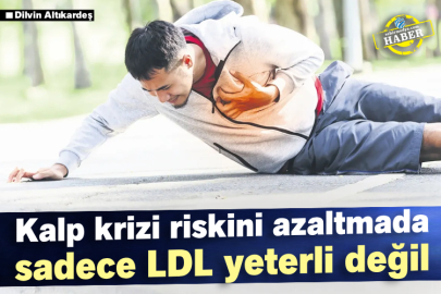 Kalp krizi riskini azaltmada sadece LDL yeterli değil
