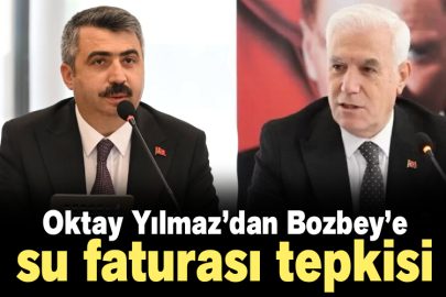 Oktay Yılmaz’dan Bozbey’e su faturası tepkisi!