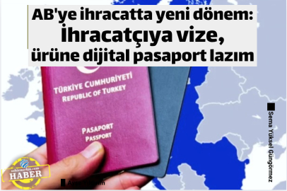AB'ye ihracatta yeni dönem: İhracatçıya vize, ürüne dijital pasaport lazım