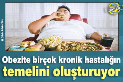 Obezite birçok kronik hastalığın temelini oluşturuyor