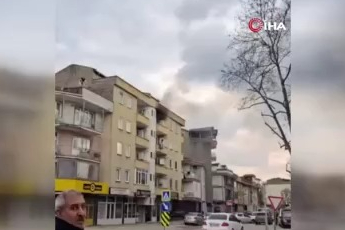 Bursa’da iftar hazırlığı sırasında korkutan yangın!