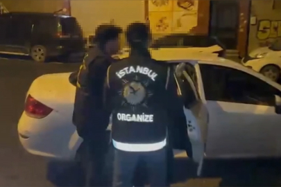 İstanbul'da organize suç örgütlerine yönelik operasyonda 10 zanlı yakalandı