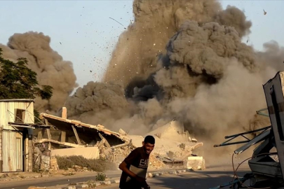 İsrail ordusu ateşkesi ihlal ederek Gazze Şeridi'nin çeşitli bölgelerini bombalamayı sürdürüyor