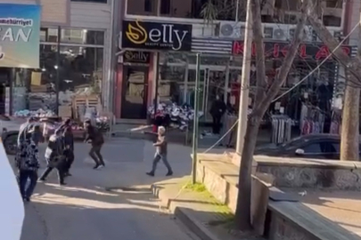 Bursa'da esnaf kavgası boks ringini aratmadı