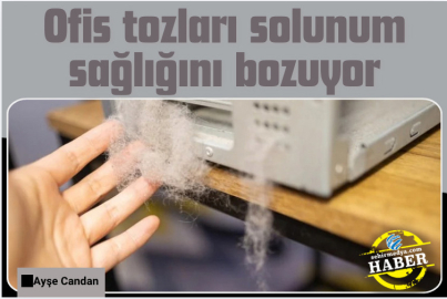 Ofis tozları solunum sağlığını bozuyor