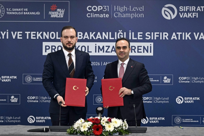 Sanayi ve Teknoloji Bakanlığı ile Sıfır Atık Vakfı arasında işbirliği protokolü imzalandı