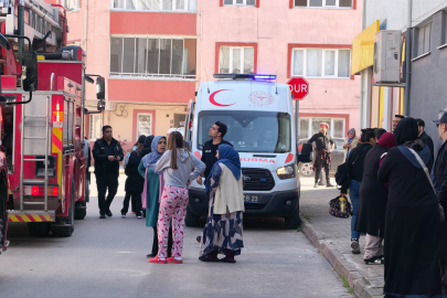 Bursa'da iftar hazırlığı sırasında çıkan yangın paniğe neden oldu