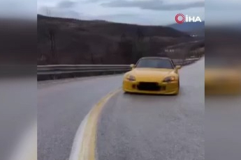 Bursa'da drift atan sürücüye 140 bin TL para cezası