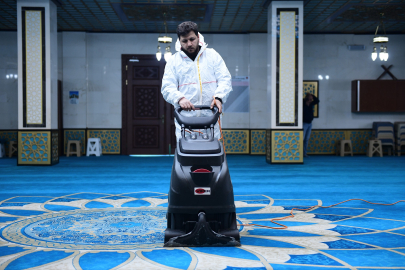 Kestel’de camiler Ramazan Bayramı’na hazırlanıyor