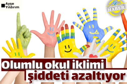 Olumlu okul iklimi şiddeti azaltıyor