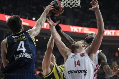 Basketbol Avrupa Ligi'nde ertelenen Olympiakos-Fenerbahçe Beko maçı yarın oynanacak