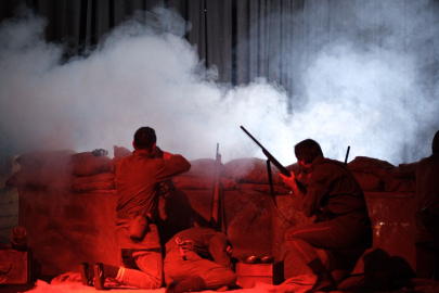 Yıldırım'da Çanakkale ruhu sahneye taşındı