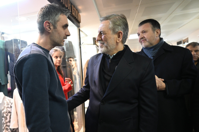 BTSO Başkanı Burkay, tarihi çarşıda esnafla buluştu