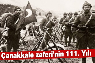 Çanakkale Deniz Zaferi'nin üzerinden 111 yıl geçti
