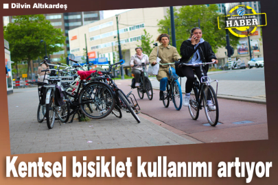 Kentsel bisiklet kullanımı artıyor