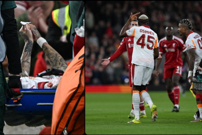 Galatasaray'dan Liverpool maçında sakatlanan Osimhen ve Lang ile ilgili açıklama