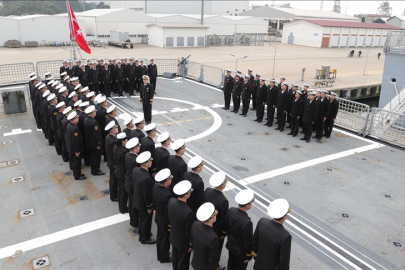 Donanma Komutanlığında bayram sevinci