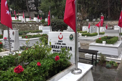 Şehit ailelerinden bayram ziyareti