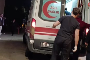 Bursa'da tartışma bir anda kavgaya dönüştü
