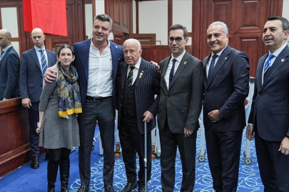 Fenerbahçe Kulübünde bayramlaşma töreni yapıldı