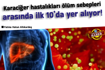 Karaciğer hastalıkları ölüm sebepleri arasında ilk 10’da yer alıyor!