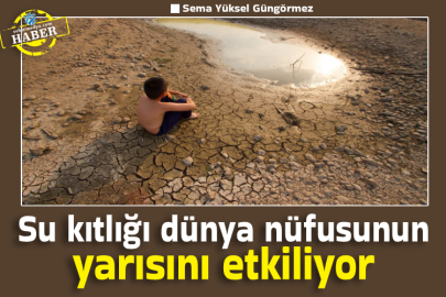 Su kıtlığı dünya nüfusunun yarısını etkiliyor