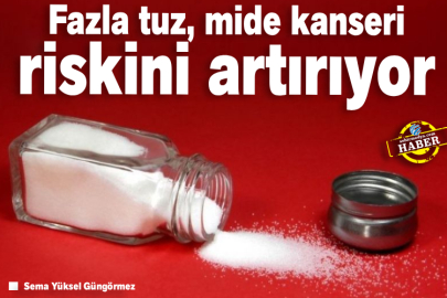 Fazla tuz, mide kanseri riskini artırıyor