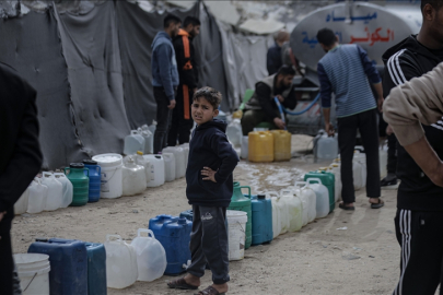 İsrail saldırısı nedeniyle Gazze'de 500 bin kişi içme suyundan mahrum kaldı