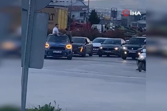 Bursa'da düğün konvoyuna ağır ceza