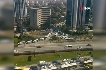 İsrail Konsolosluğu yakınından silahlı çatışma