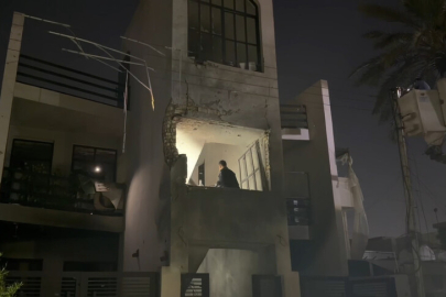 Bağdat'ta bir İHA'nın eve düşmesi sonucu 2 kişi öldü