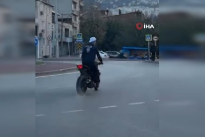 Polis yeleği giyip trafikte tehlikeli hareketler yaptı, cezadan kaçamadı