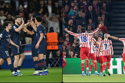 Devler Ligi'nde PSG Liverpool'u, Atletico Madrid de Barcelona'yı mağlup etti