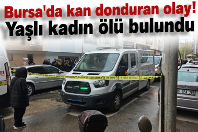 Bursa'da kan donduran olay! yaşlı kadın ölü bulundu
