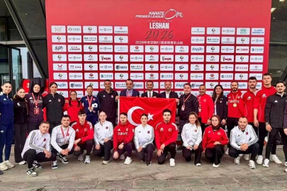 Milli karateciler, Çin'de 2 altın, 1 bronz madalya kazandı