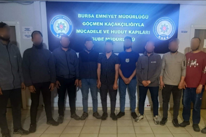 Bursa’da göçmen kaçakçılığına darbe