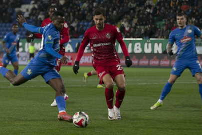 Çaykur Rizespor, sahasında Gaziantep FK'yi 2-1 mağlup etti