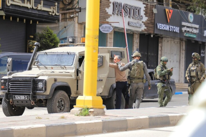 İsrail askerleri, Batı Şeria'da 1 Filistinliyi yaraladı