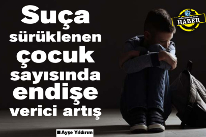 Suça sürüklenen çocuk sayısında endişe verici artış