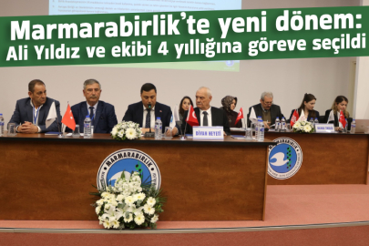 Marmarabirlik’te yeni dönem: Ali Yıldız ve ekibi 4 yıllığına göreve seçildi