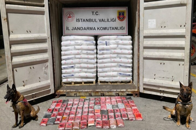 İstanbul'da düzenlenen uyuşturucu operasyonunda 106 kilogram kokain ele geçirildi