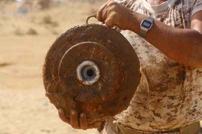 Yemen'de 2018'den bu yana 555 binden fazla mayın ve mühimmat temizlendi
