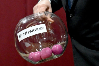 6 beldede 7 Haziran'da yapılacak ara seçimlere katılacak partilerin oy pusulasındaki yerleri belirlendi