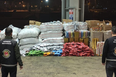 Gümrükler Muhafaza ekipleri kaçak gıdanın ülkeye girişine geçit vermedi