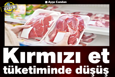  Kırmızı et tüketiminde düşüş