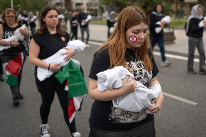 Avrupa'da Filistin'e destek gösterileri düzenlendi