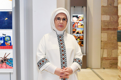 Emine Erdoğan'dan Rami Çocuk ve Sanat Bienali'ne ilişkin paylaşım